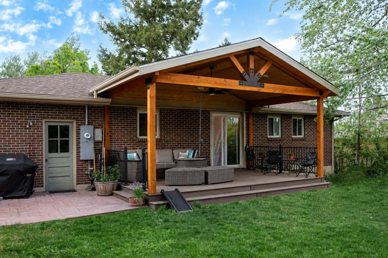 Covered decks and patio covers